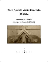 Bach Double Violin Concerto on Jazz Orchestra sheet music cover